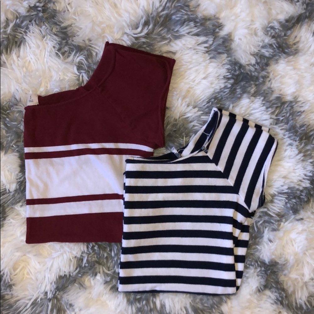 TWO Hollister Off-Shoulder Tops